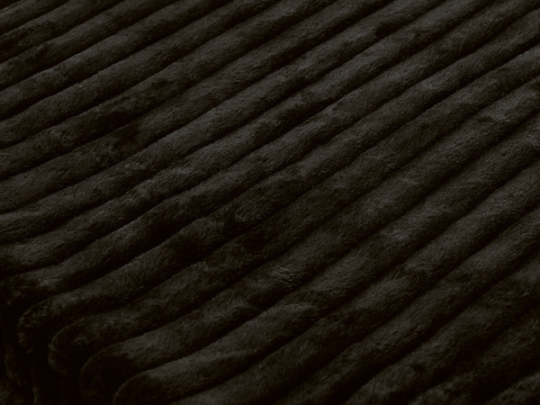 Плед «Wave», Цвет черный