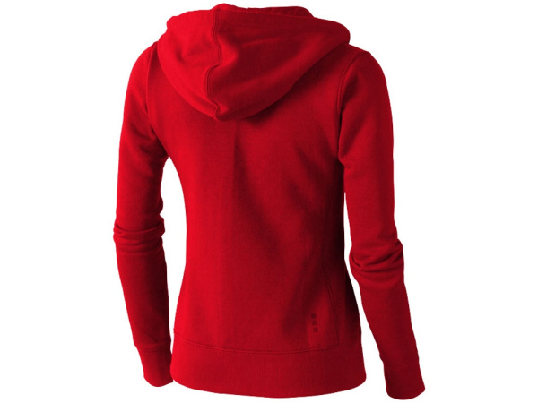 Толстовка «Arora» женская с капюшоном, Размер XS, Цвет красный
