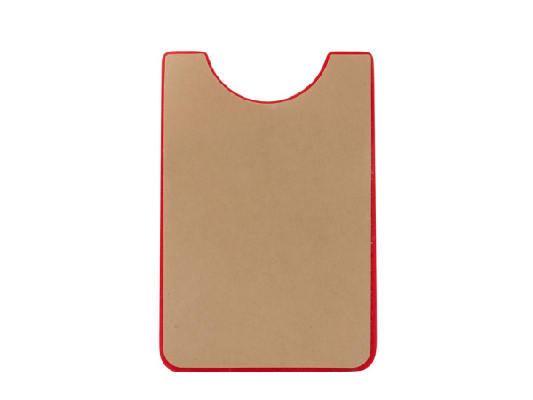 Картхолдер для телефона с держателем «Trighold», Цвет красный