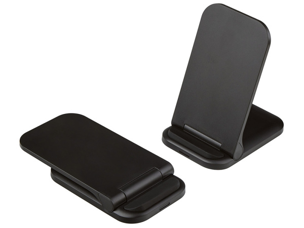 Беспроводное зарядное устройство «Foldy», 15 Вт, Цвет черный