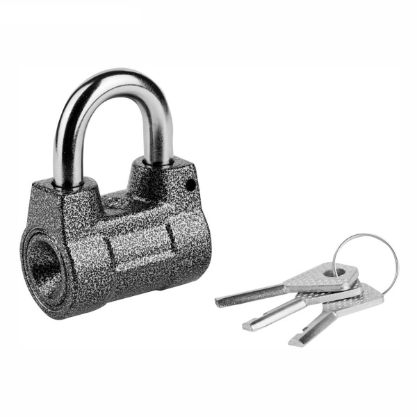 Замок навесной (с функцией автозапирания) ВС2-4А ширина/высота проема дужки 25/23 мм Чебоксарский агрегатный завод (оригинал)