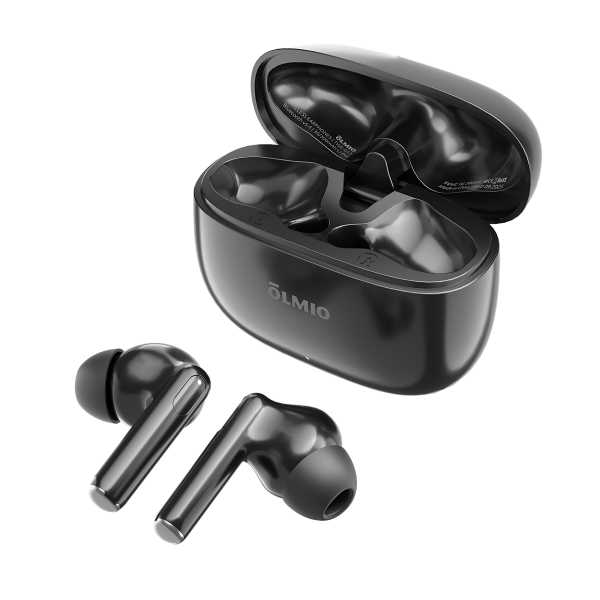 Наушники беспроводные "TWE-13", True Wireless, black, OLMIO