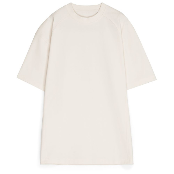 Футболка оверсайз унисекс Sideline, молочно-белая, XS–XXL