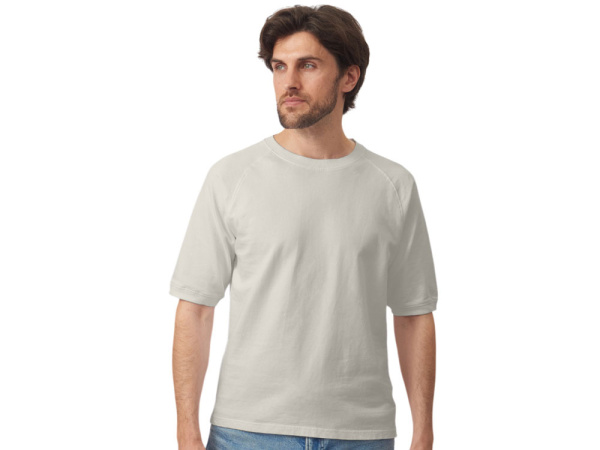 Футболка c рукавом реглан «Warsaw» унисекс, Размер XL, Цвет жемчужно-серый