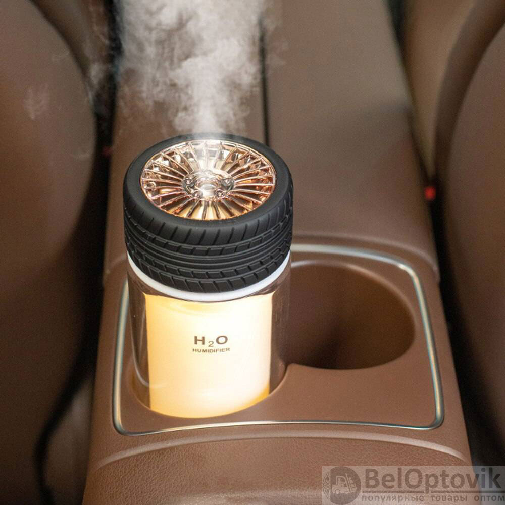 Светодиодный USB увлажнитель Wheel, белый