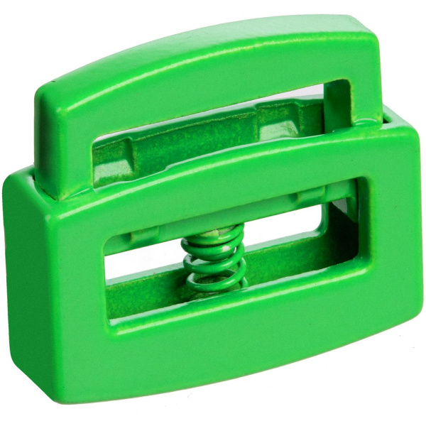 Фиксатор для шнура Latch, зеленый неон, 1,3х1,8х0,3 см