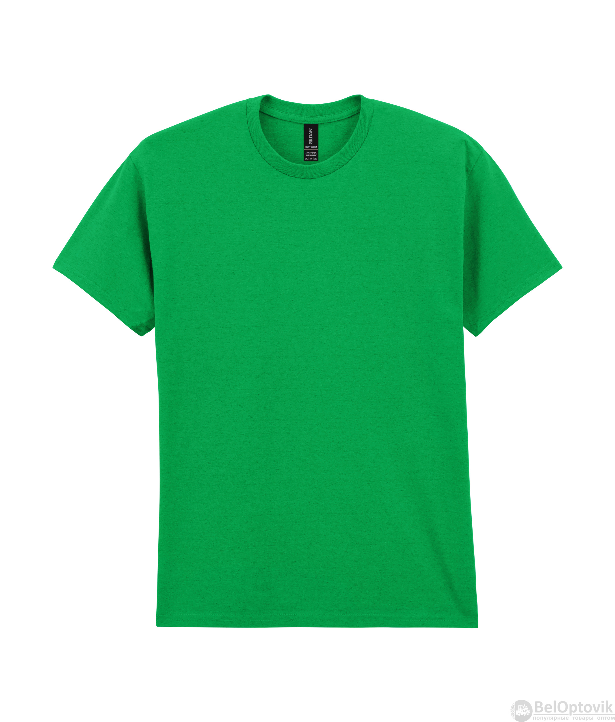 Футболка HEAVY COTTON, ЗЕЛЕНЫЙ 3XL