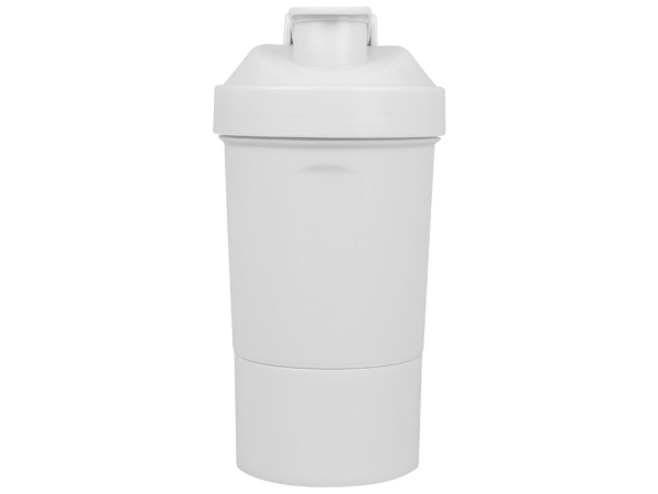 Шейкер для спортивного питания «Level Up», Цвет белый