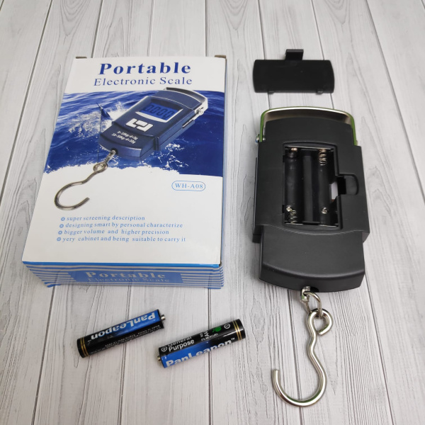 Электронные весы-кантер Portable Electronic Scale WH-A08 до 50 кг