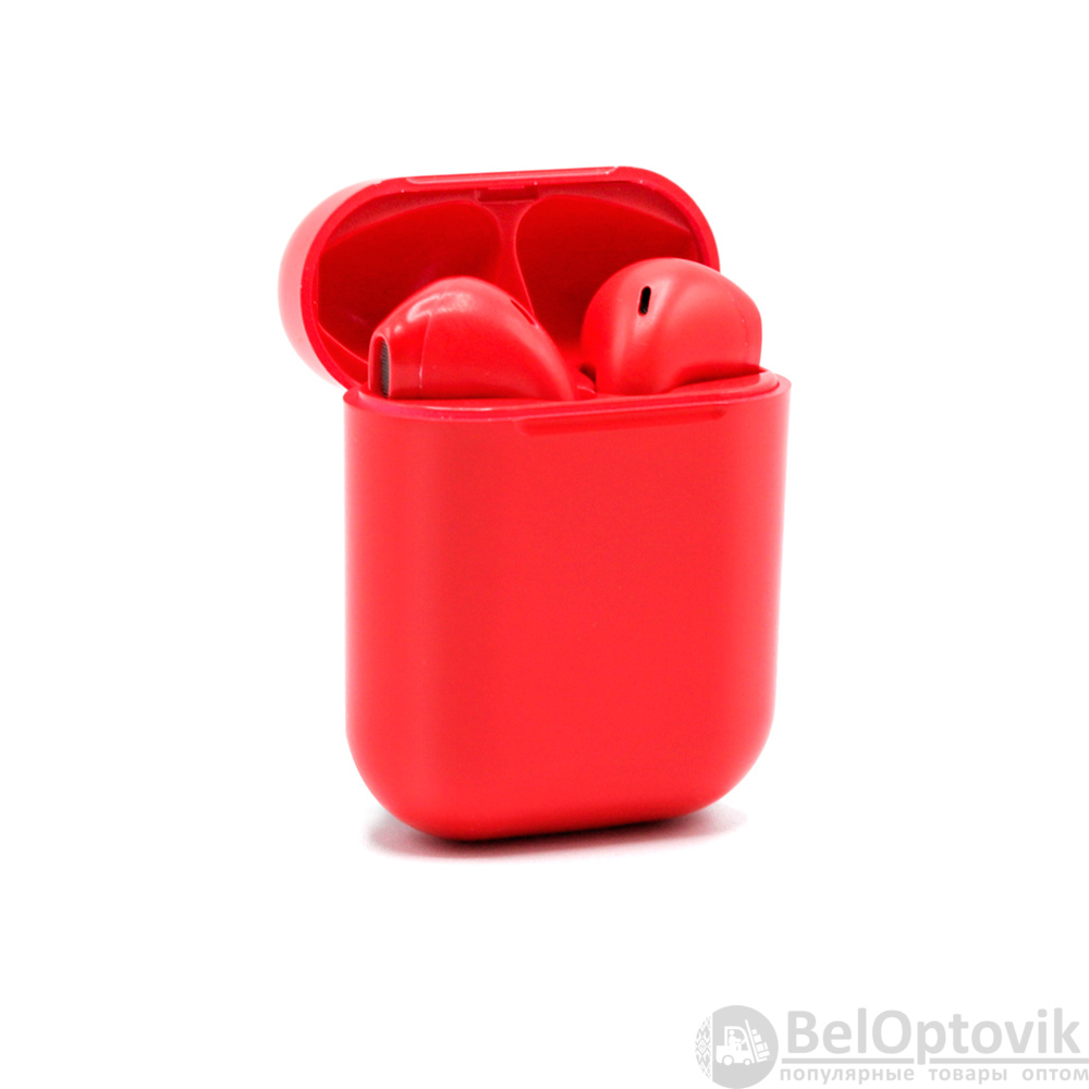 Наушники беспроводные Bluetooth SimplyPods, красные