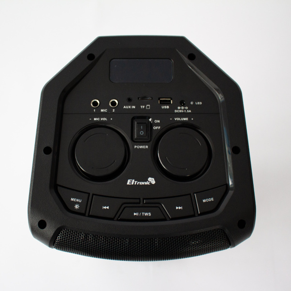 Напольная колонка Eltronic DANCE BOX 300 Watts  арт. 20-10 с беспроводным микрофоном и RGB светомузыкой