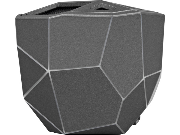 Портативная колонка «Geo», 5 цветов подсветки, Цвет серый антрацит