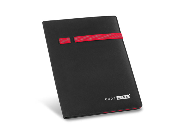 Папка A4 «TORGA», Цвет черный/красный