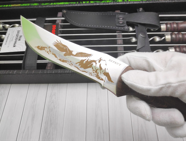 Набор для шашлыка и гриля в чемодане Царский №10.2 Кизляр России, 14 предметов