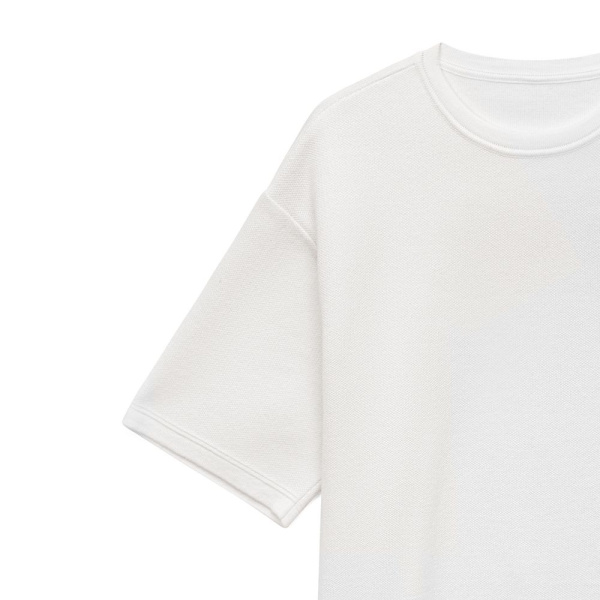 Джемпер с коротким рукавом Siluetti Volumica, молочно-белый, размер XL/XXL