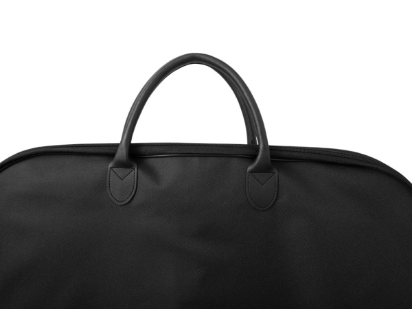 Портплед с ручками из экокожи «Ashley», Цвет черный