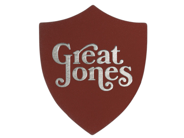 Патч «Щит», nubuk, Цвет коричневый