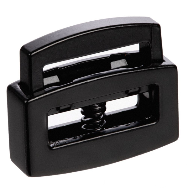 Фиксатор для шнура Latch, черный, 1,3х1,8х0,3 см