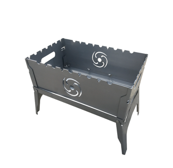 Аэро мангал складной "Торнадика" Эко (Мини) 25х40х30 см.