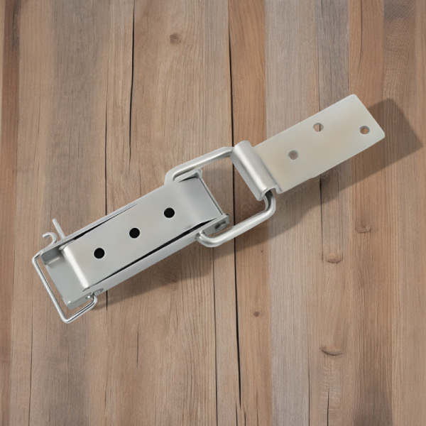 Замок для ящиков 133*47 мм., цинк / Простой и надежный