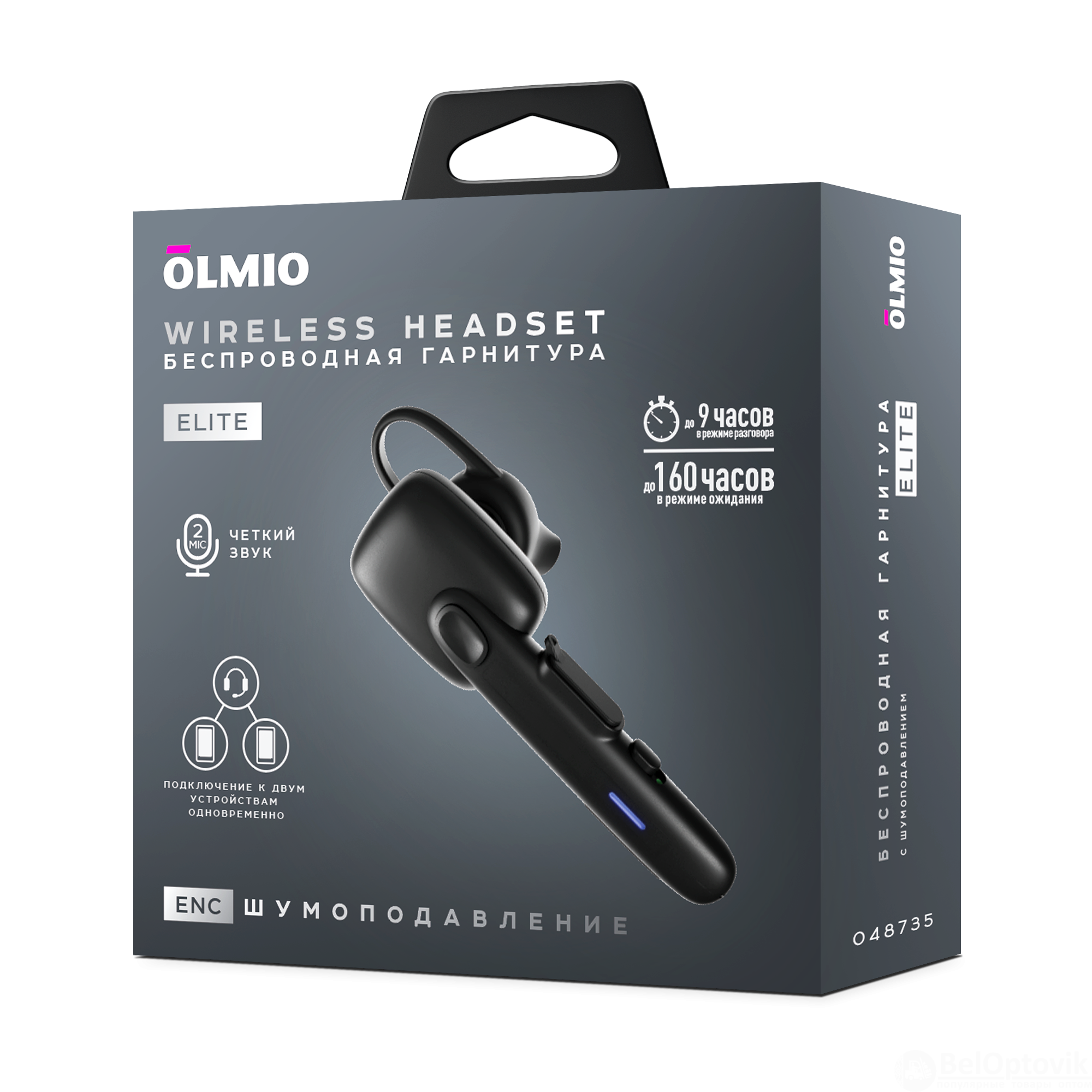 Bluetooth-гарнитура ELITE, OLMIO