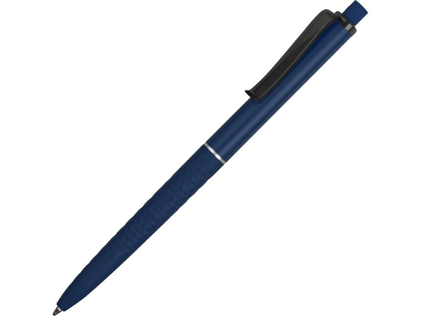 Подарочный набор «Notepeno» с блокнотом А5, флешкой и ручкой, Цвет блокнот- темно-синий, флешка- черный/серебристый, ручка- красный/черный