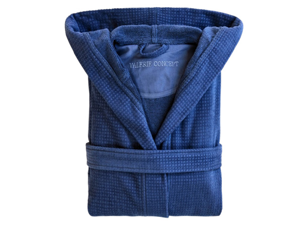 Халат Valerie Concept BRV, Размер M, Цвет синий