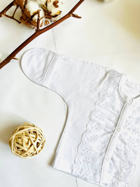 Кофточка для новорожденных детей Bebika, натуральный хлопок (13/15-7)