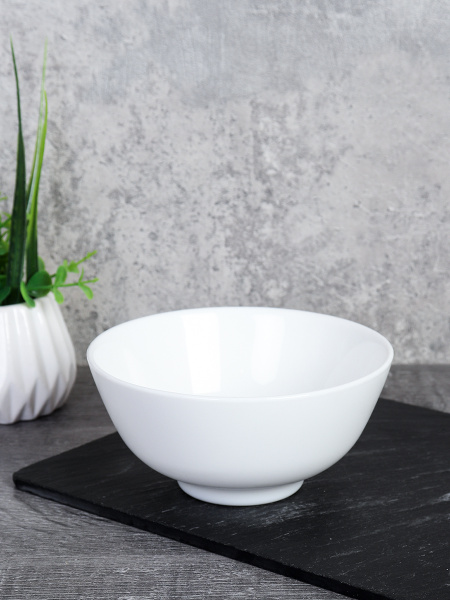 Пиала 280 мл 110 мм белая WL45 (white) /уп 6/ 108/