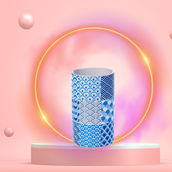 Стакан для ванной "Бали", керамика, 250мл