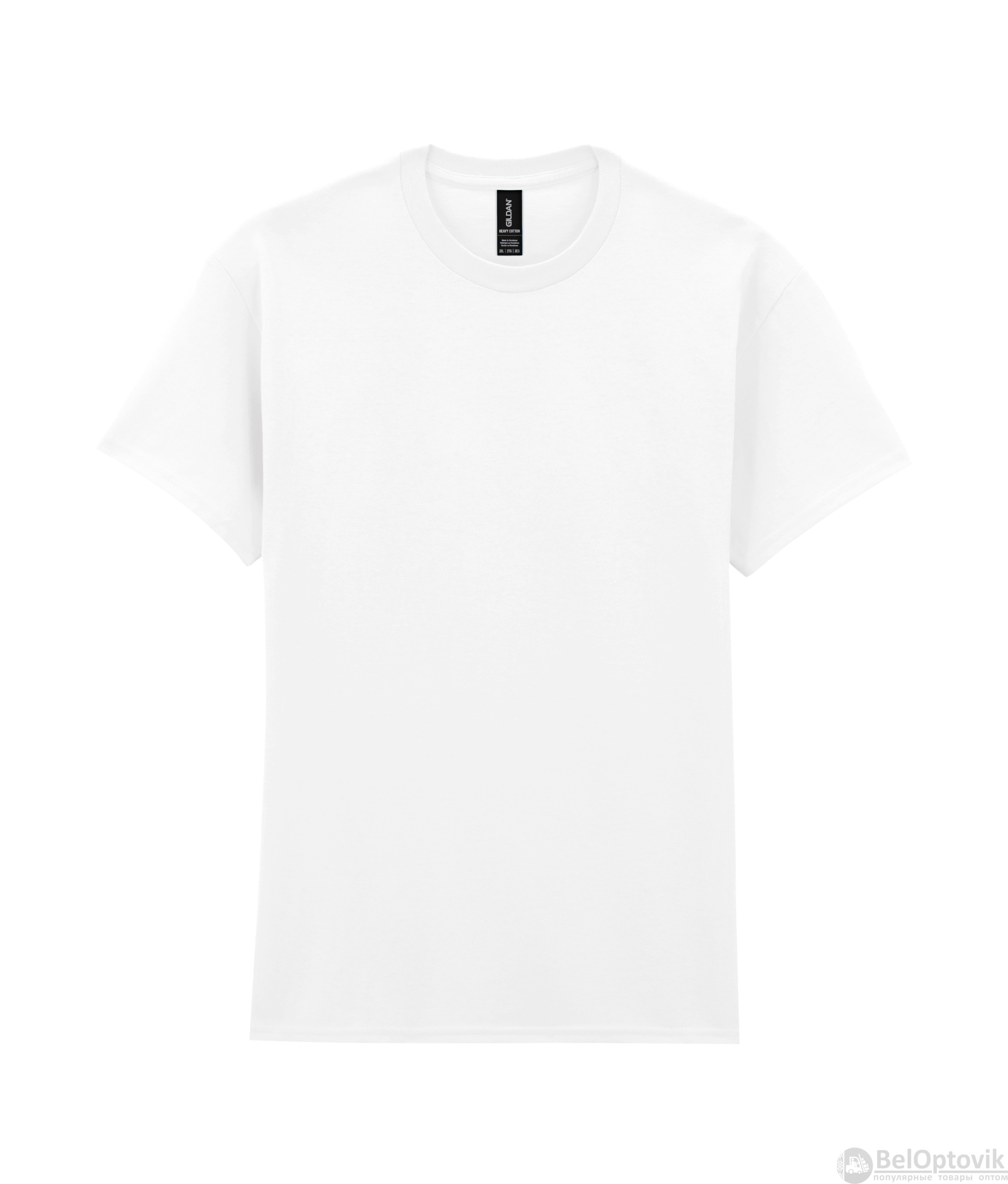 Футболка HEAVY COTTON, БЕЛЫЙ 2XL