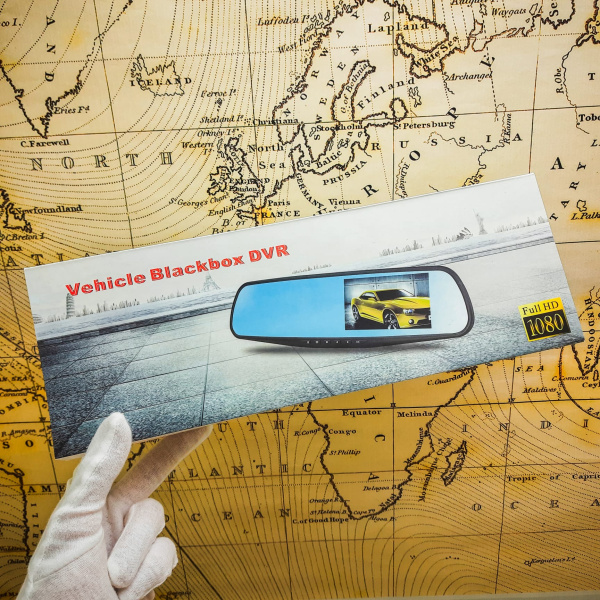 Видеорегистратор Vehicle Blackbox DVR с камерой заднего вида mod.019