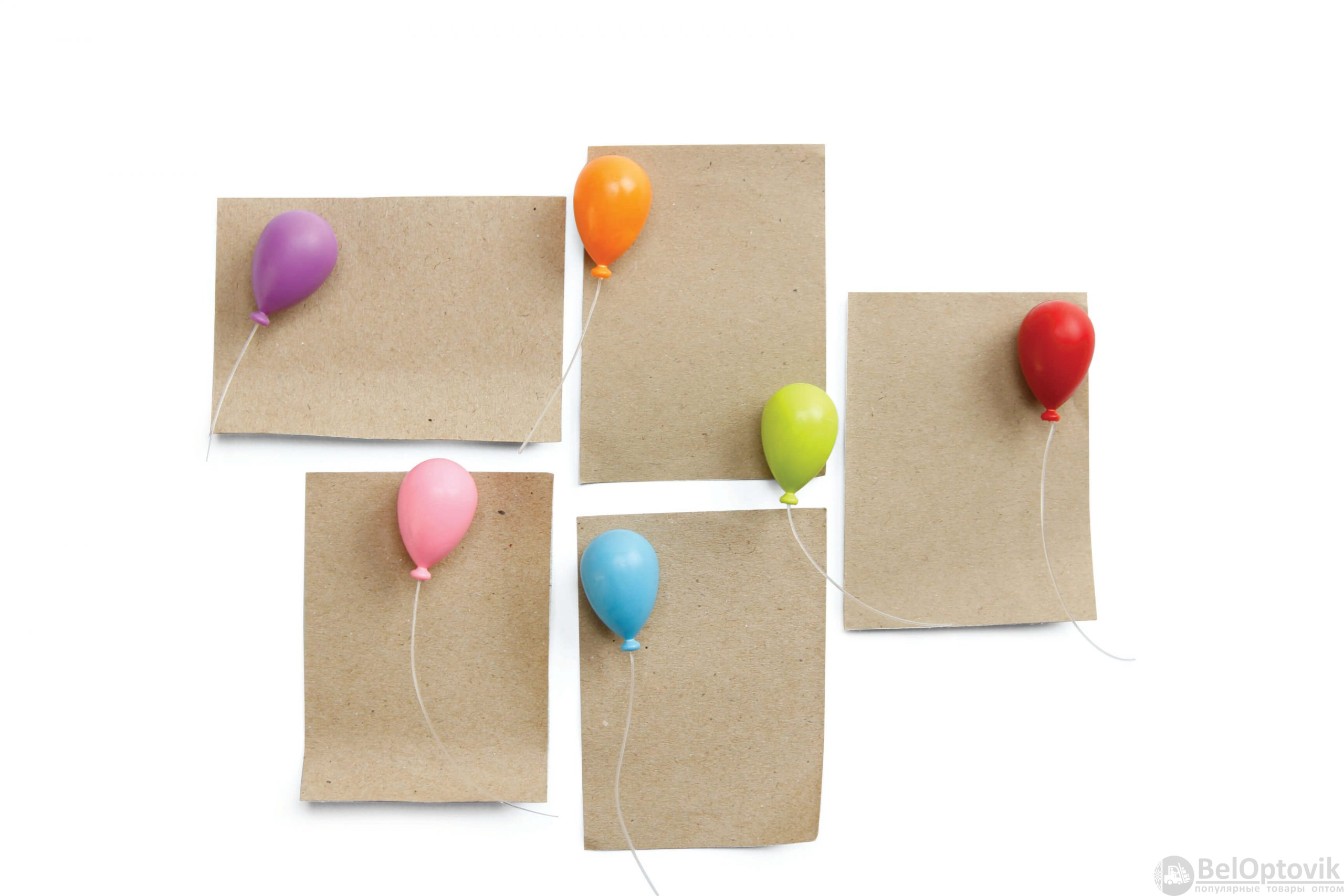 НАБОР МАГНИТОВ BALLOON (воздушные шары), 6в1