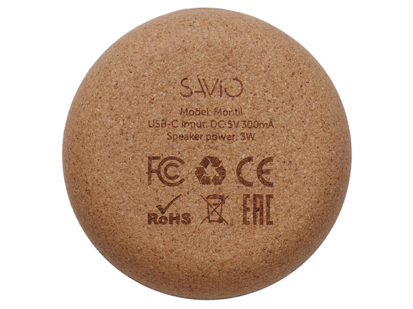 Беспроводная колонка «Montii», 3 Вт, Цвет серебристый