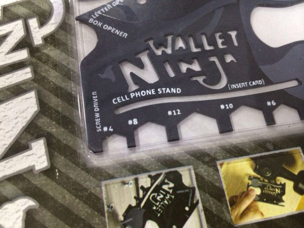 Мультитул Wallet Ninja (в блистере)