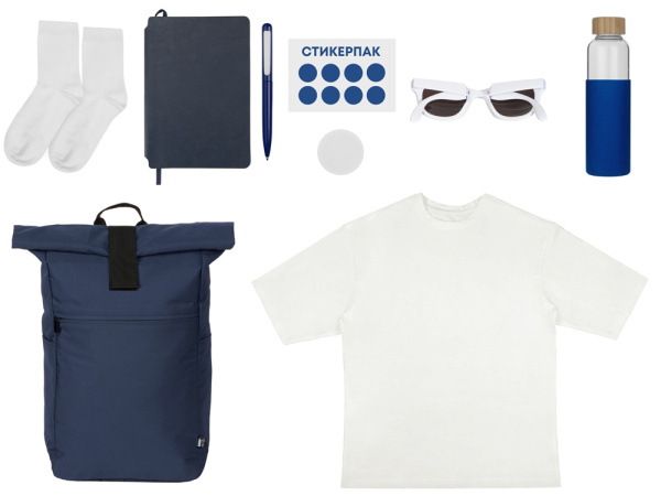 Welcome pack «Welcome Aboard!», Размер XL-2XL, Цвет синий