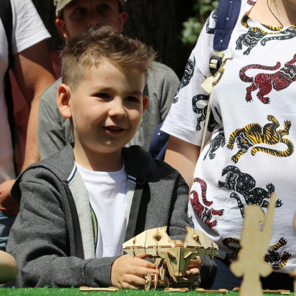 Деревянный конструктор (сборка без клея) “Аркбаллиста” UNIWOOD