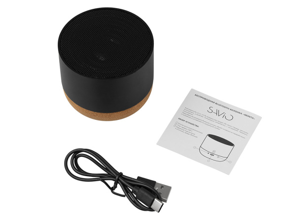 Беспроводная колонка «Montii», 3 Вт, Цвет черный