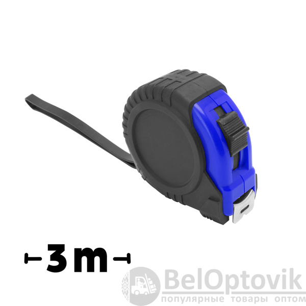 Рулетка 3 м RIVET, Королевский синий