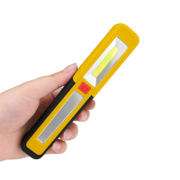 Магнитный фонарик Штутгарт / Фонарик переносной с петлёй для подвешивания