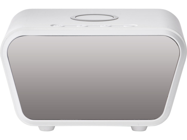 Настольные часы с функцией беспроводной зарядки «Wake», 10 Вт, Цвет белый