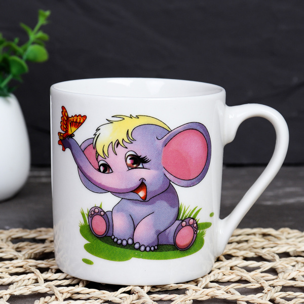 Кружка 200 мл Детство / DV-748 /уп 12/96/ 4 вида