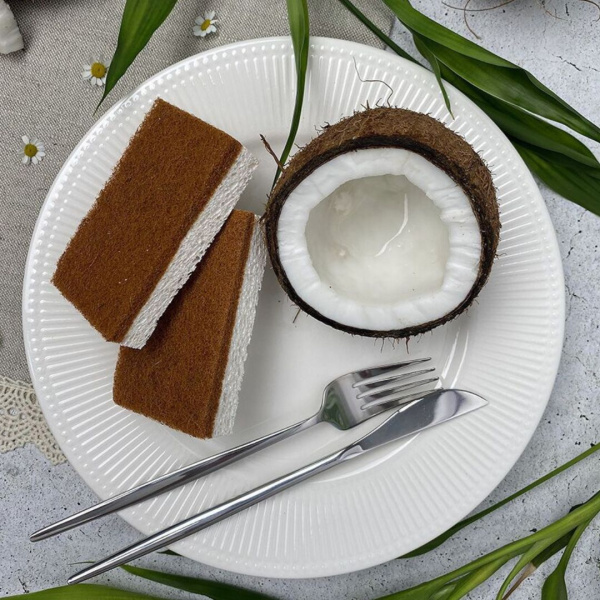 Губки для кухни Coconut&Cellulose (2шт), Planeta