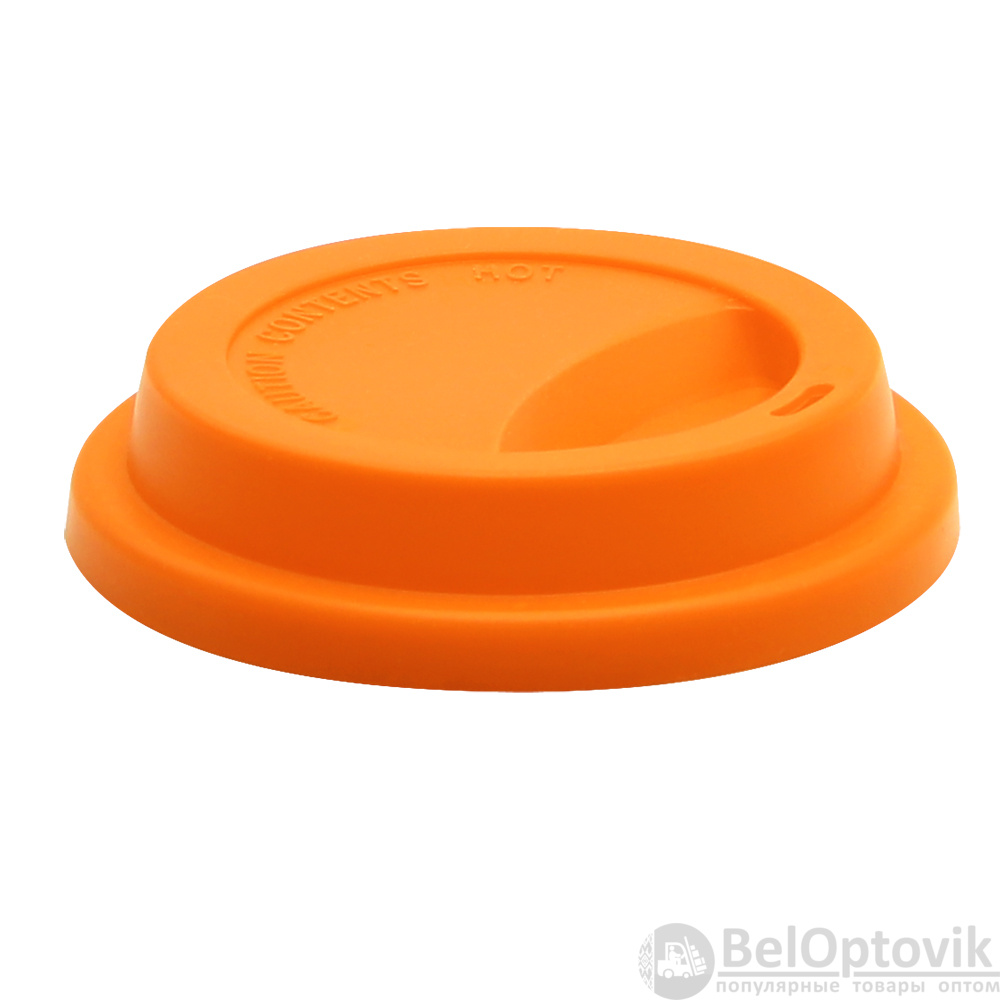 Крышка силиконовая для кружки Magic, оранжевый
