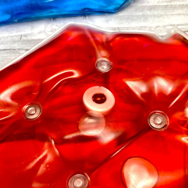 Солевая грелка Детская Большая. Активатор "кнопка", размер 21 х 14 см Цвет Микс