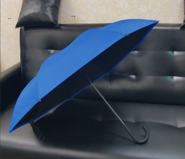 Зонт-трость наоборот Shifter, цвет в ассортименте / Складывается мокрой стороной внутрь