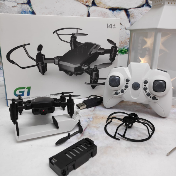 Складной мини квадрокоптер TXD-G1 с камерой WI-Fi