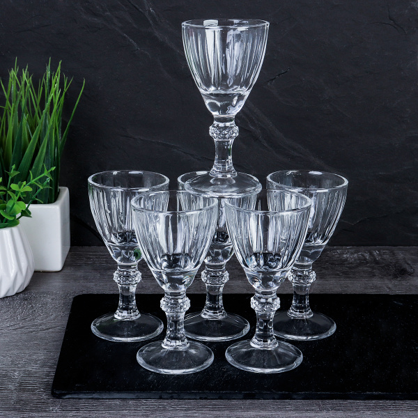 Рюмка 6 штук 100 мл / RFV-37 /уп 12/