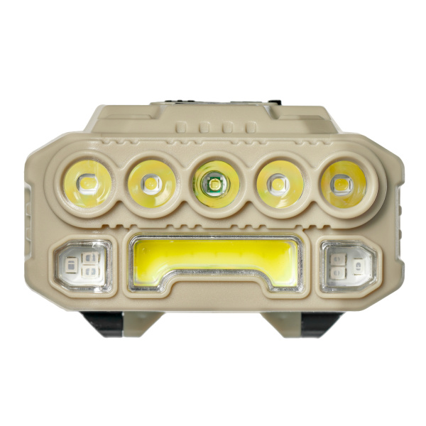 Фонарь налобный FOCUSray 1334 акку 18650 1200мАН 200 люмен,цифровой дисплей,сенсор,USB кабель 1/160 , шт