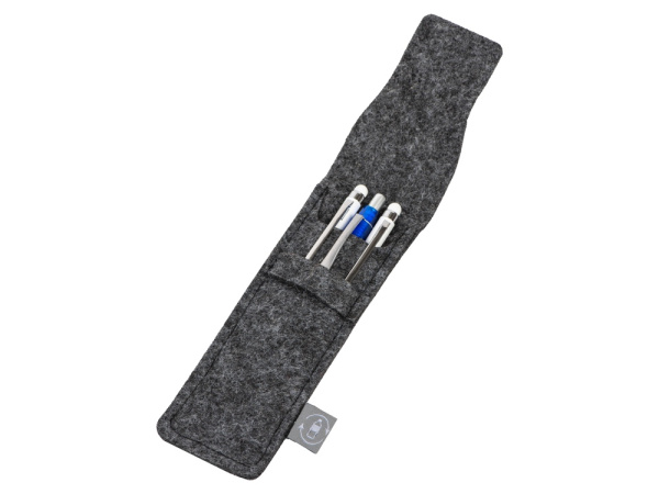 Футляр для ручек из RPET-фетра «Felt», Цвет серый